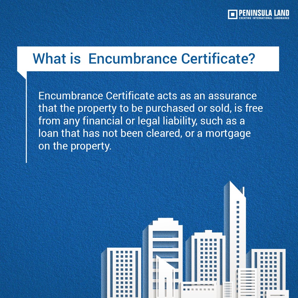 What is Encumbrance Certificate? Update